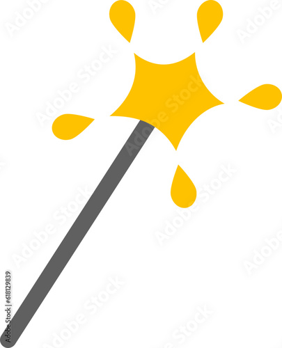 Cute Magic Wand for Party Entertaiment Illustration