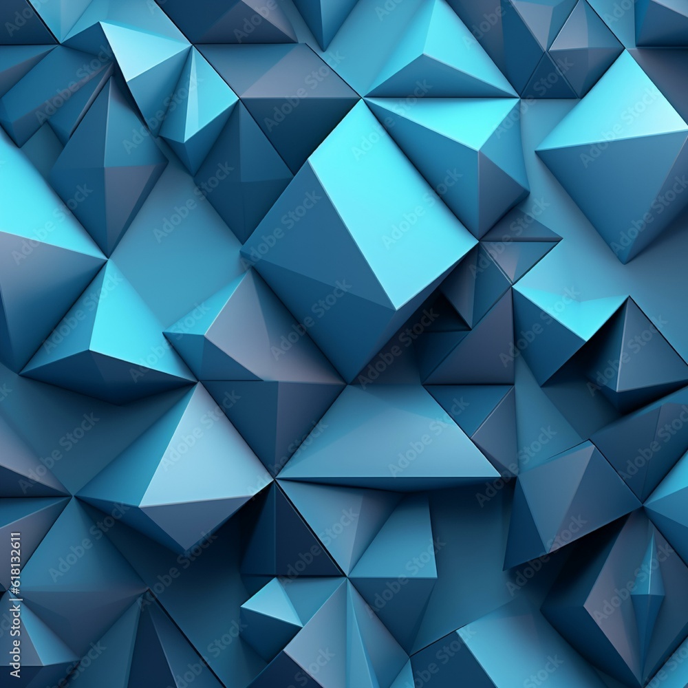 Obraz premium abstract blue background, generative ai