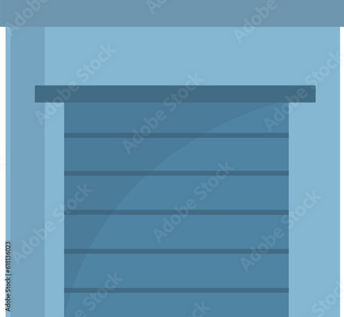 Garage Building Illustration