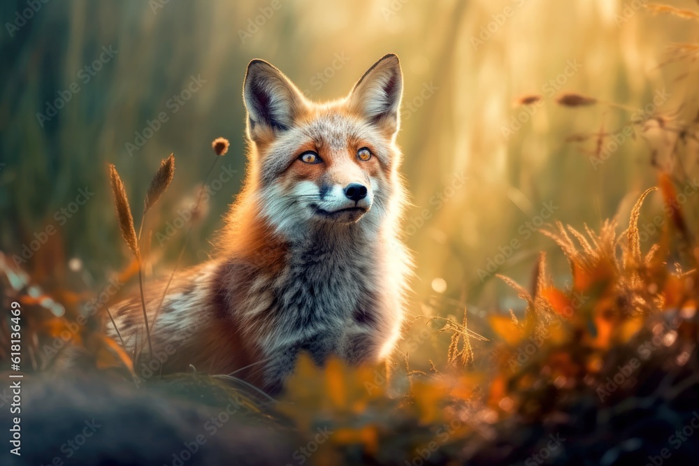 Fox in the Wild Life - Generative AI