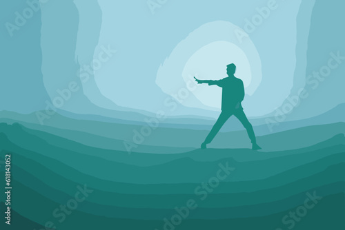tai chi fighter