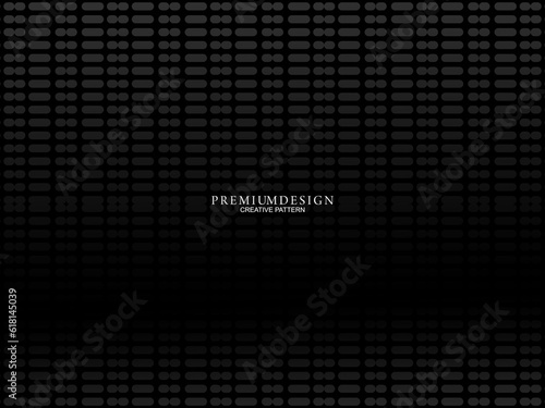 Black metal texture steel background. Perforated metal sheet.