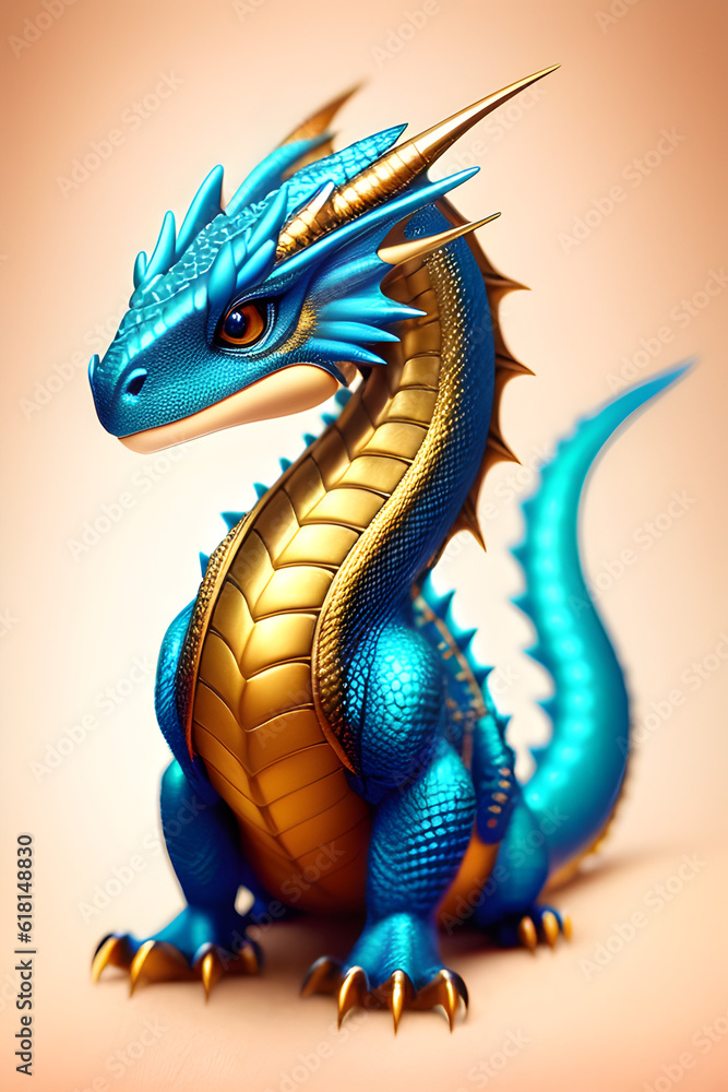 Obraz premium dragon, generative ai