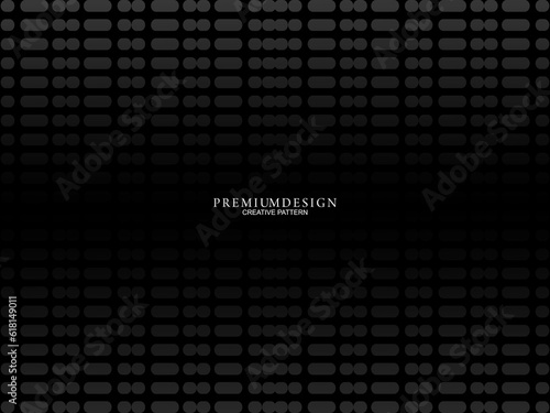 Black metal texture steel background. Perforated metal sheet.