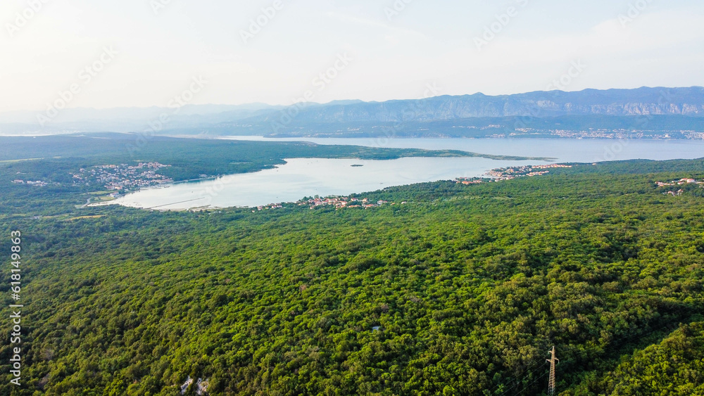 Obraz premium Soline, Croatia