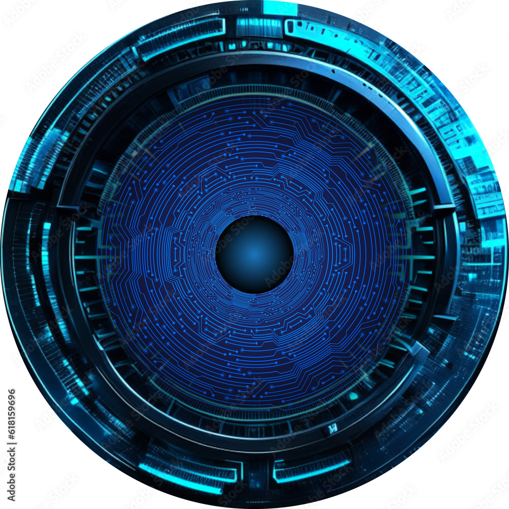 eye cyber circuit future technology concept background
eye cyber circuit future technology concept background