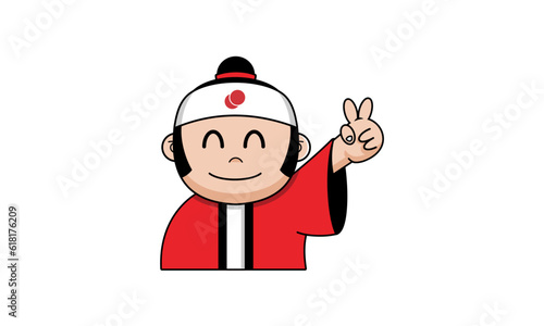 Japanese Chef Mascot