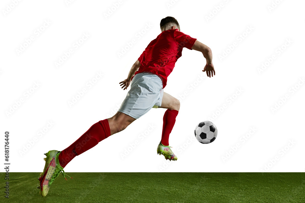 Inspiration showing sign Kick Off, Concept meaning start or resumption of  football match in which player kicks ball Stock Photo - Alamy