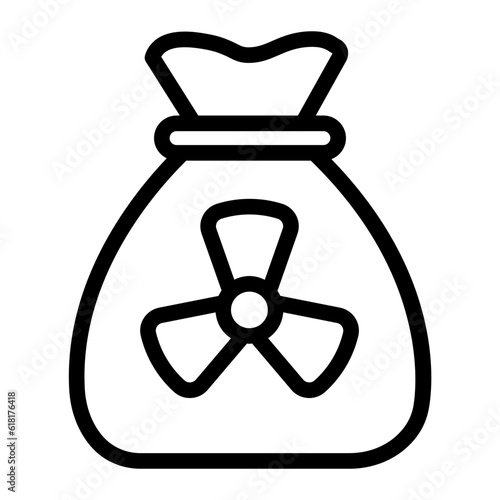 trash line icon