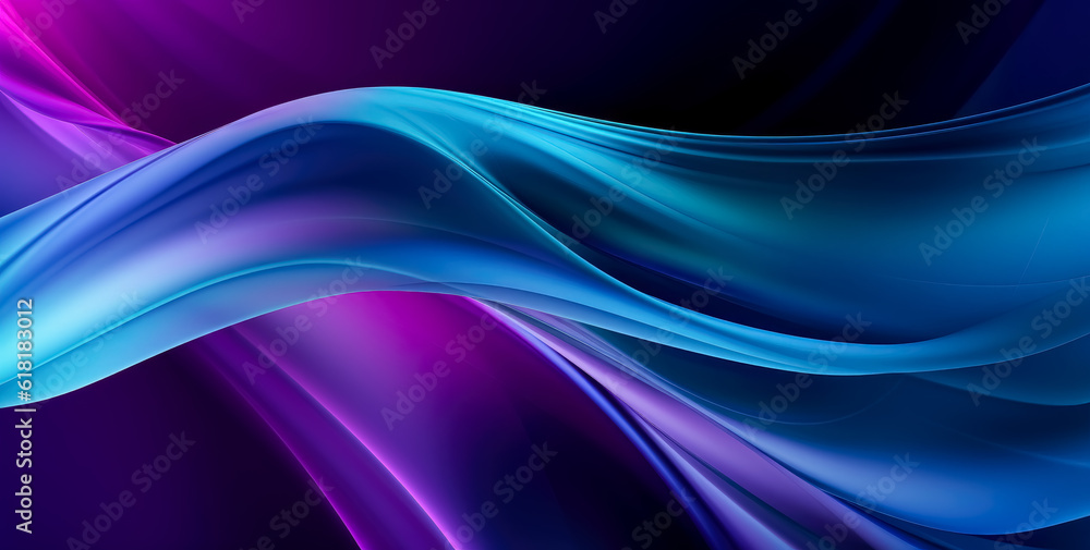 Blue and purple abstract background, in the style of flowing fabrics, soft lighting, precisionist lines, abstract minimalism. Blue and purple abstract background, in the style of flowing fabrics, soft lighting, precisionist lines, abstract minimalism.