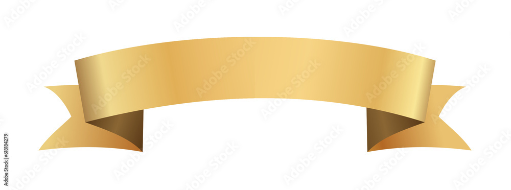 Gold Ribbon Banner Gold Ribbon Banner