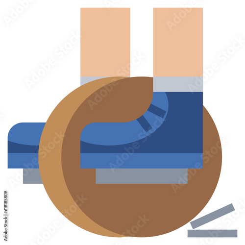 MONOWHEEL line icon,linear,outline,graphic,illustration