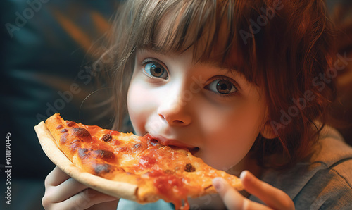 a_child_is_eating_pizza_with_her_hands
