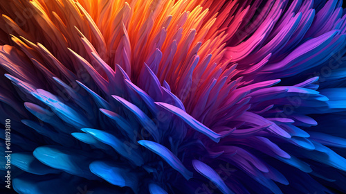 Symmetric Abstractions: Harmonious Fusion of Colorful Patterns, Geometric Shapes, and Graceful Figures in Black, White, and Vibrant Hues, Enhanced by Generative AI