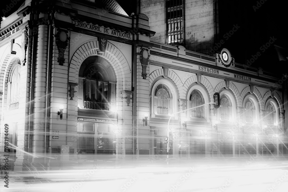 Naklejka premium The arch of Medellin, Colombia