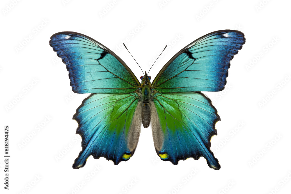 Beautiful butterfly isolated on white transparent background , PNG file , Created with Generative Ai Technology Beautiful butterfly isolated on white transparent background , PNG file , Created with Generative Ai Technology