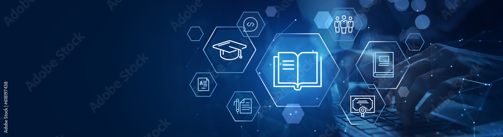 online education, e-learning education concept online education, e-learning education concept