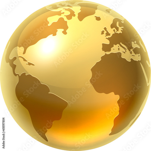 A world globe earth global ...