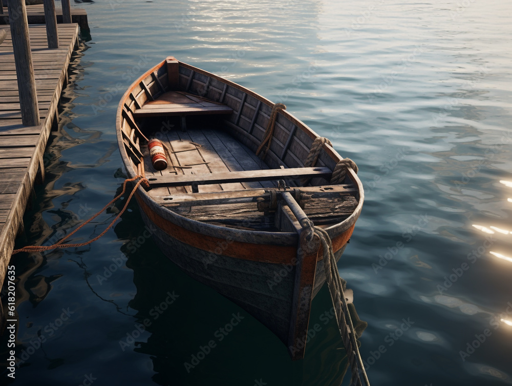 Barque sur l'eau