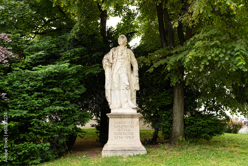 Monument to Christoph Willibald Ritter von Gluck. photo