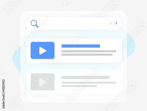 Boost online video visibility with video SEO. Optimize video content for search engines. Drive engagement and expand audience reach. How to rank and attract viewers on video services concept