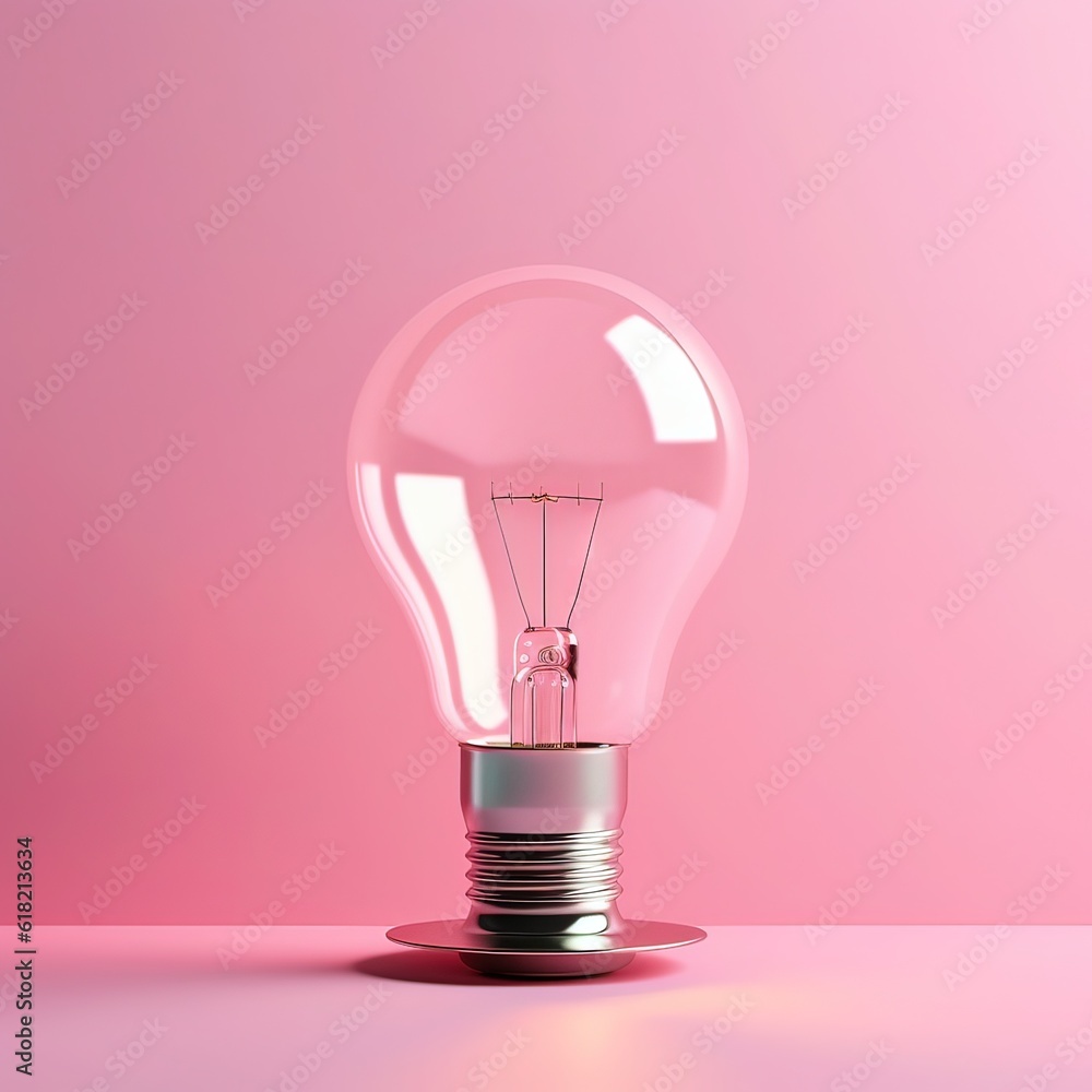 Business idea light pink color background. Generative ai. Business idea light pink color background. Generative ai.