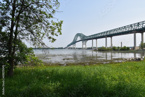 Laviolette Bridge over the river, Tros-Rivières, Québec, Canada