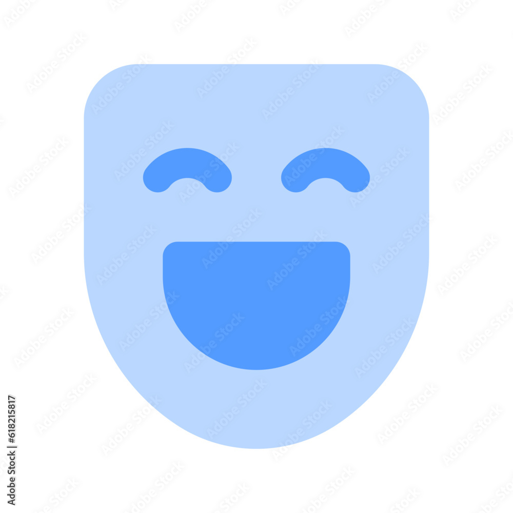 comedy duotone icon comedy duotone icon