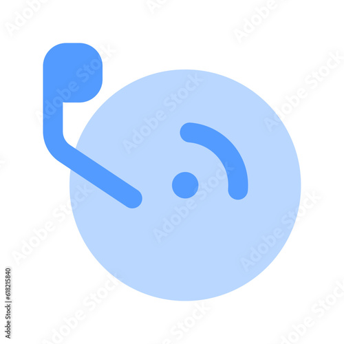 DJ duotone icon