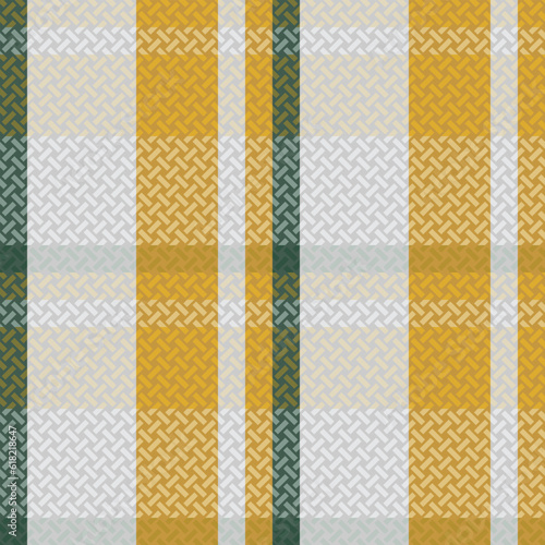 Tartan Plaid Vector Seamless Pattern. Scottish Tartan Seamless Pattern. Seamless Tartan Illustration Vector Set for Scarf, Blanket, Other Modern Spring Summer Autumn Winter Holiday Fabric Print.