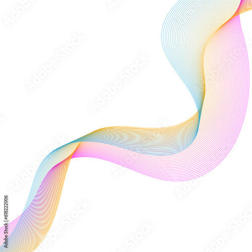 Abstract flowing business wave lines background. Design element for technology, science, modern concept.vector eps 10