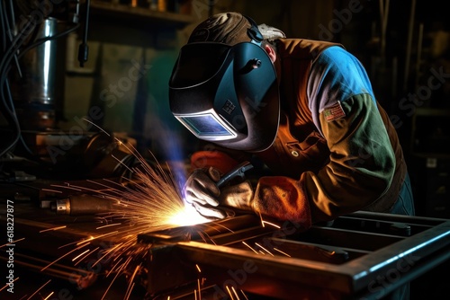  Welding is a fabrication process AI Generated