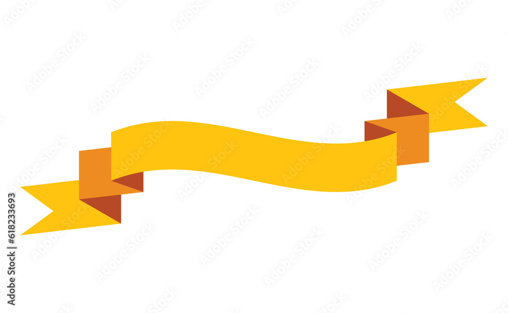 Ribbon banner. Blank tape banner for advertising promotion, sale text or heading. Elegant retro flag, background stripe. Flat title decoration, badge or frame Ribbon banner. Blank tape banner for advertising promotion, sale text or heading. Elegant retro flag, background stripe. Flat title decoration, badge or frame