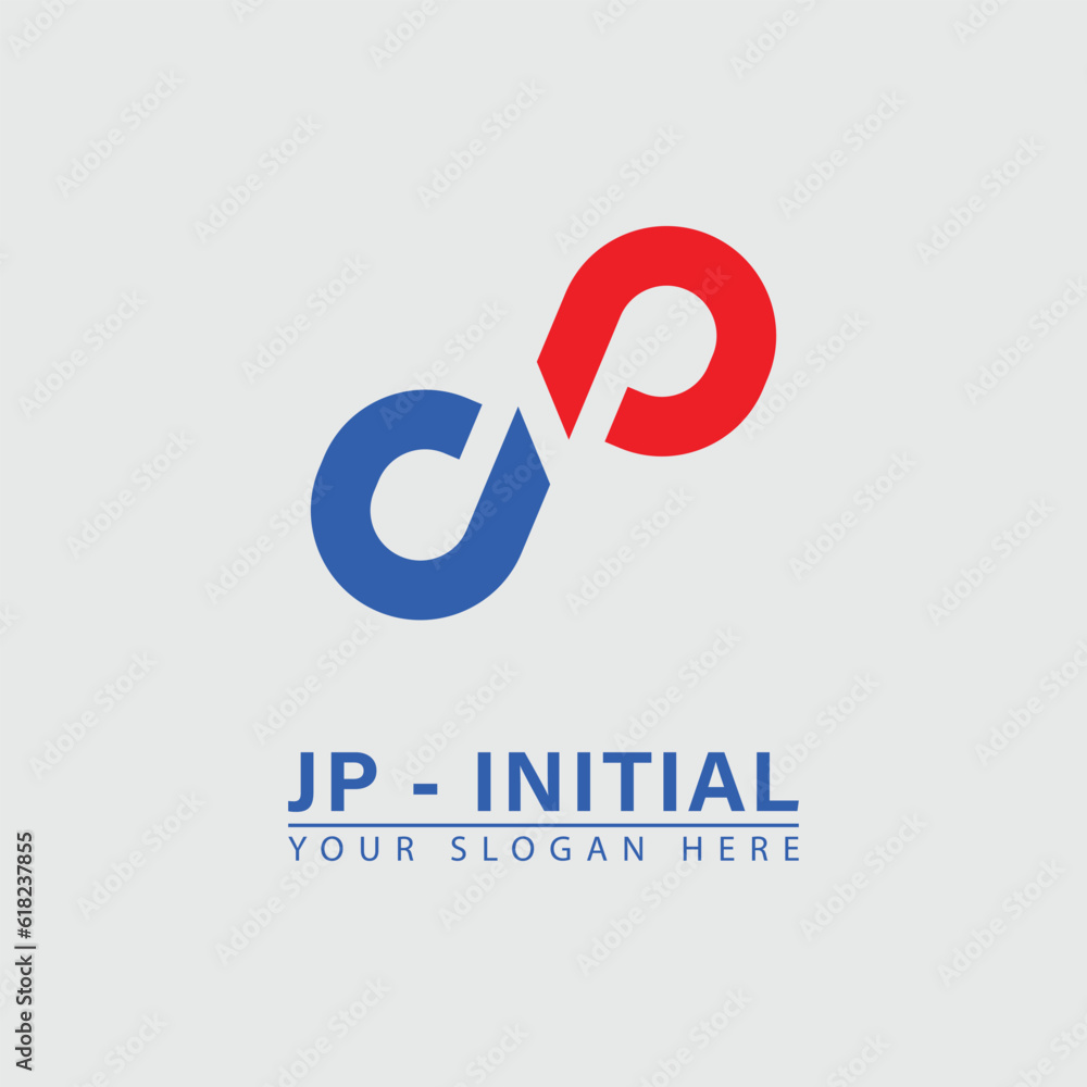 modern business initial JP letter logo icon. modern business initial JP letter logo icon.