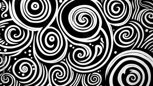 Spiral Swirl Illustration Background
