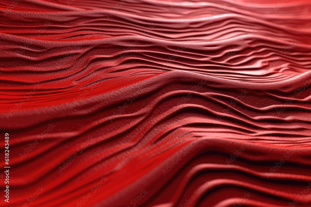 photo of an horizontal artificial red topography photo of an horizontal artificial red topography