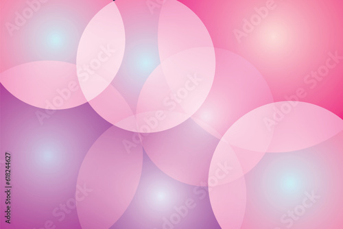 Colorful circle gradients background - stock illustration
