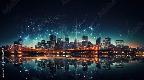 Connecting Dots on City Scape for Networking and Communication in Corporate Digital World. Generative AI