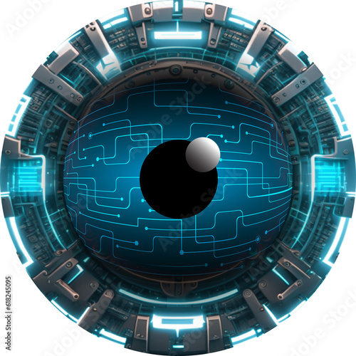 eye technology concept