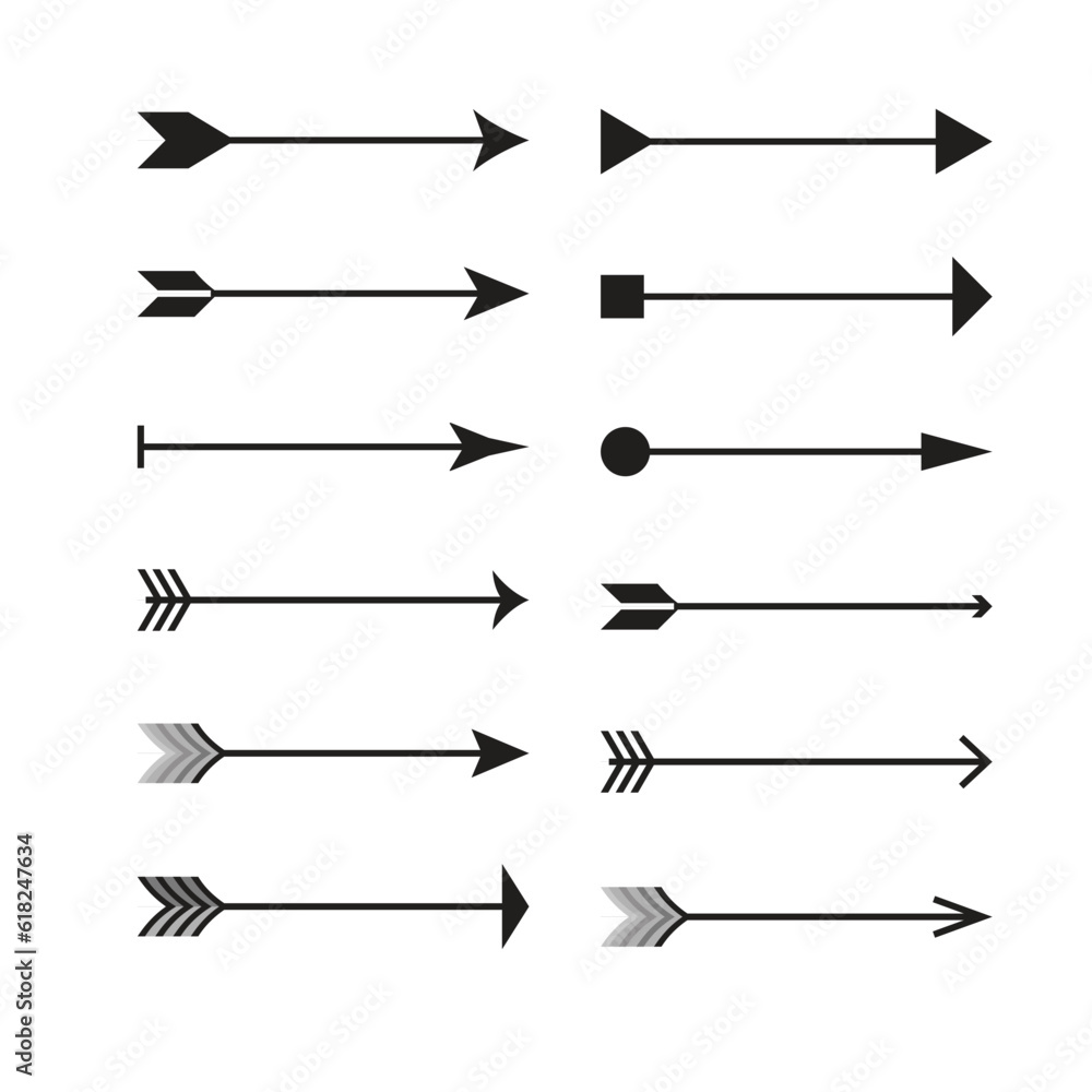 Arrow vector collection. Modern simple arrows. Vector illustration Arrows icon. Outline rank vector. Line symbol. Trendy flat UI sign design. Arrow vector collection. Modern simple arrows. Vector illustration Arrows icon. Outline rank vector. Line symbol. Trendy flat UI sign design.