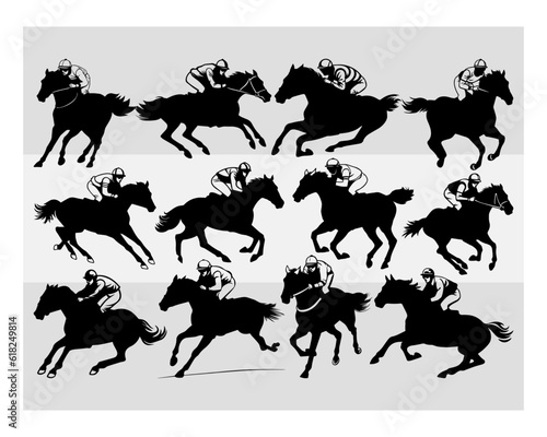 Running Horse Svg | Bundle | Running Horse Silhouette | Horse Svg | Animals Svg | Circut Cut Files Silhouette | Running horse Svg | Horse Jockey Svg | Racehorse | Horseback Riding| Vcetor| Outline