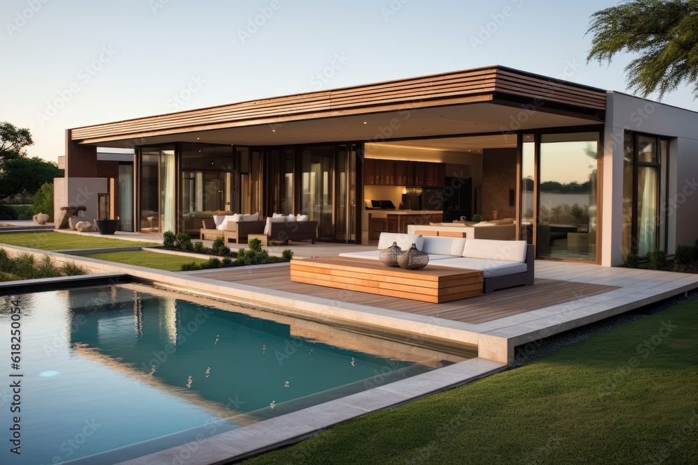 Luxury Modern South African Guest House Villa