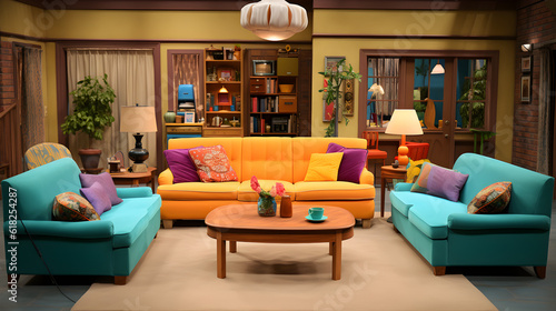 Sitcom living room