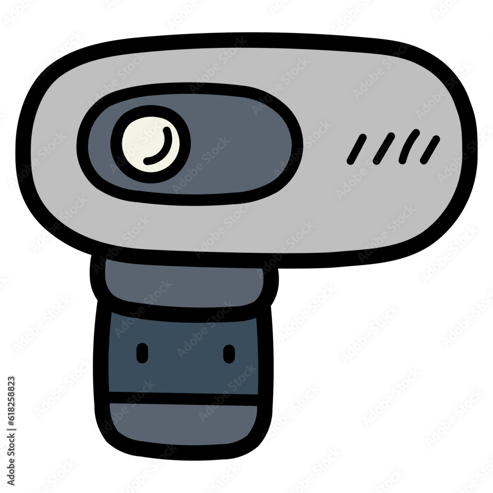 webcam filled outline icon style webcam filled outline icon style