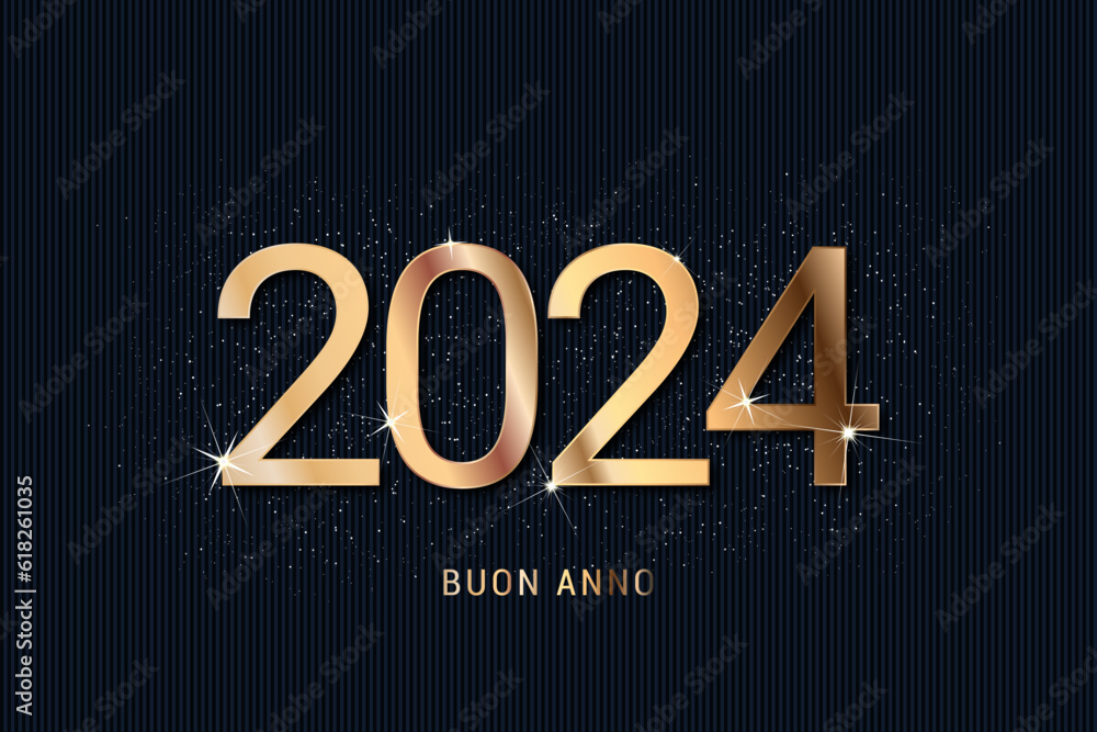 felice anno nuovo - buon anno 2024 felice anno nuovo - buon anno 2024