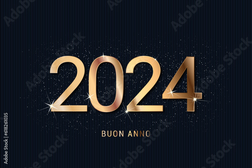 felice anno nuovo - buon anno 2024	
