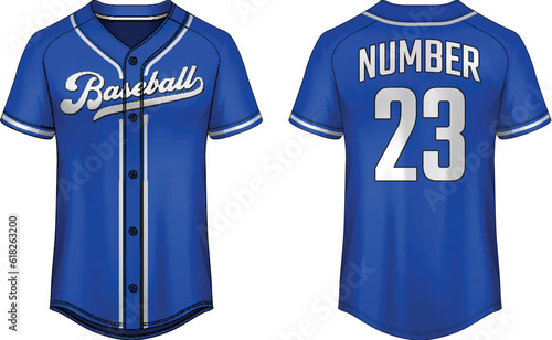 Photography Baseball t-shirt design template, Sport jersey mockup