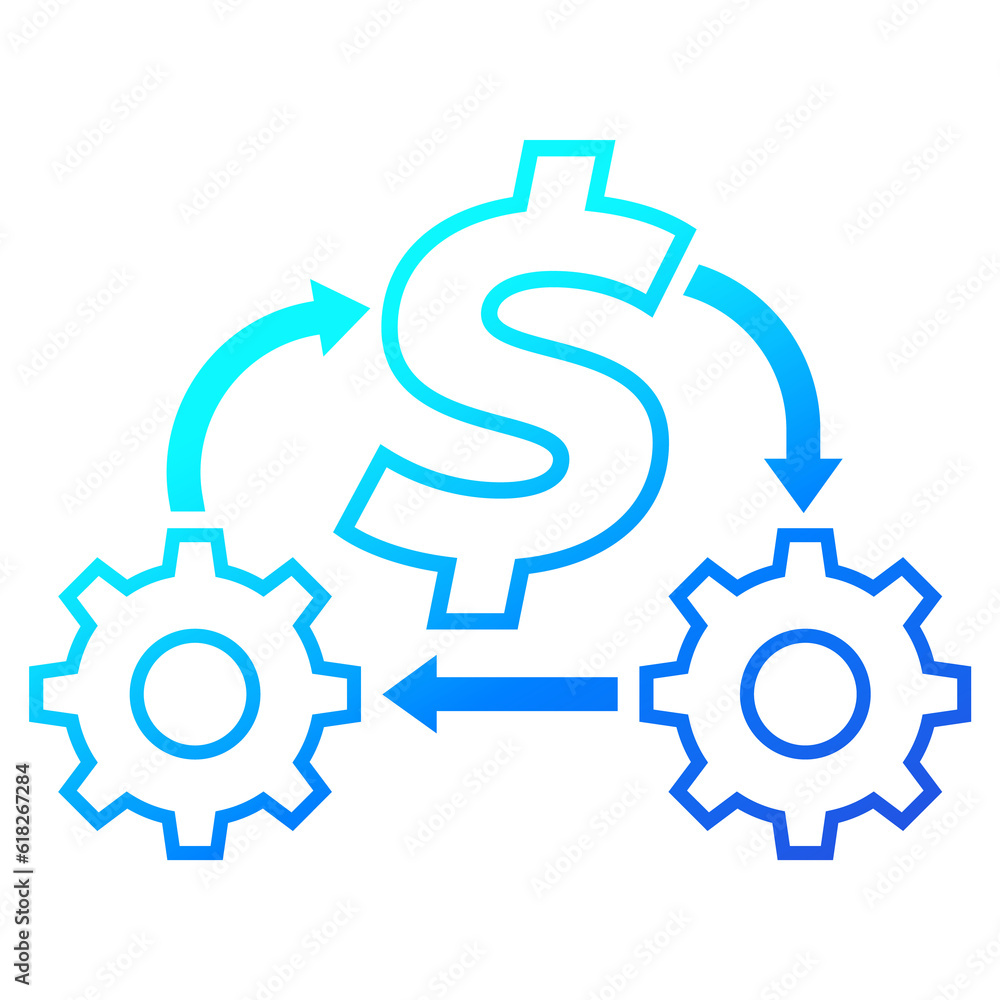 cost optimization or expenses reduction icon cost optimization or expenses reduction icon