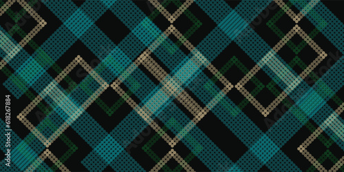 Tartan fabric plaid pattern design background