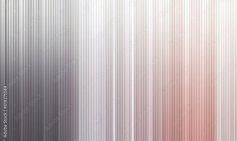 Obraz premium a white and pink striped wallpaper with vertical lines in the middle of it and a black and white stripe at the bottom of the wall. generative ai